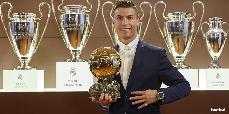 Ronaldo Menyabet Gelar Ballon d’Or 2016 Keempat Kalinya